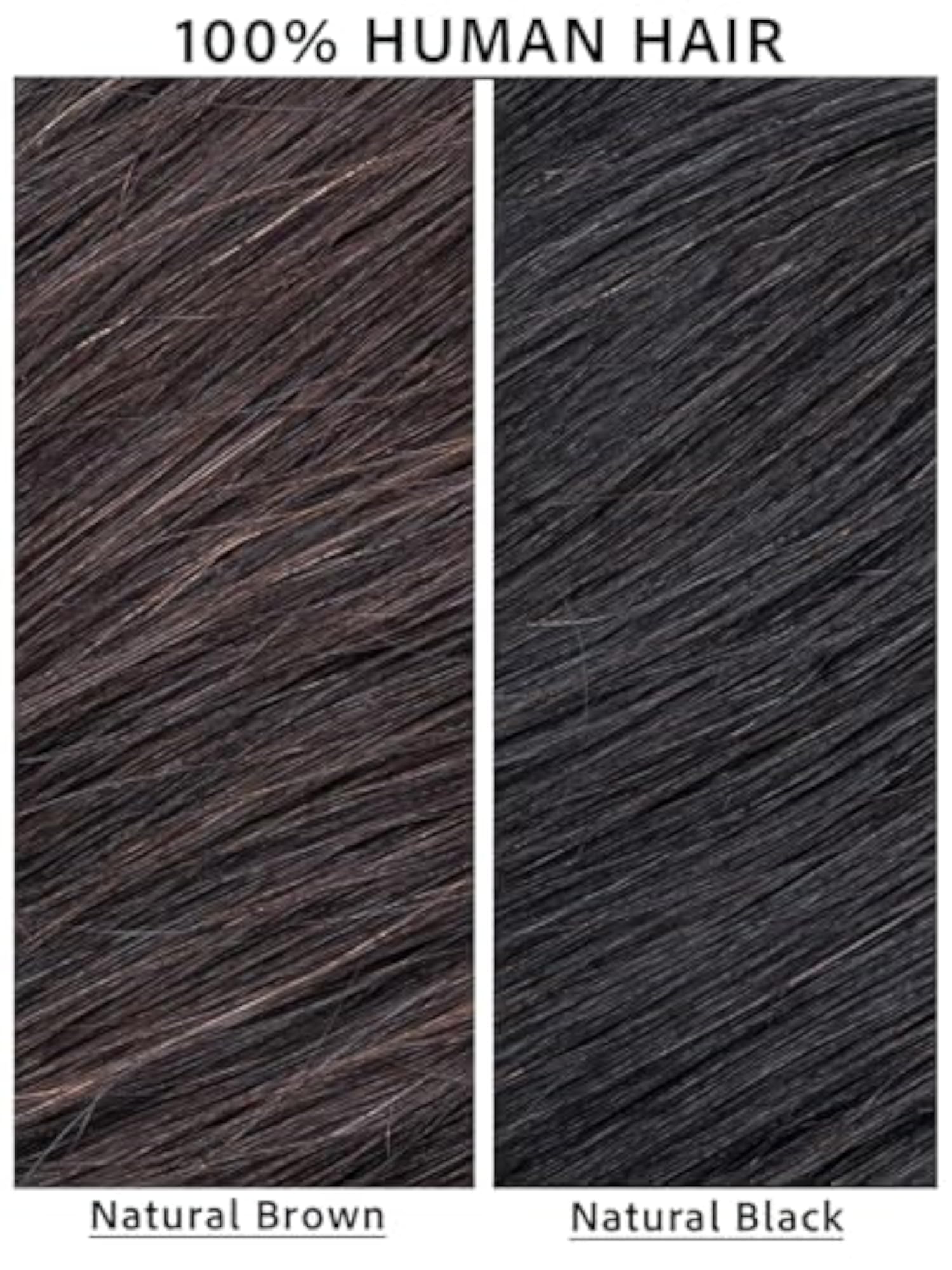 Natural Human Hair Frontline Patch for Thinning Areas